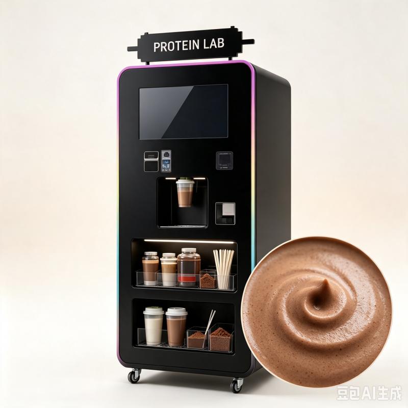 Nutrition Fitness Club - Customized Protein Shake Vending Machine Smart
