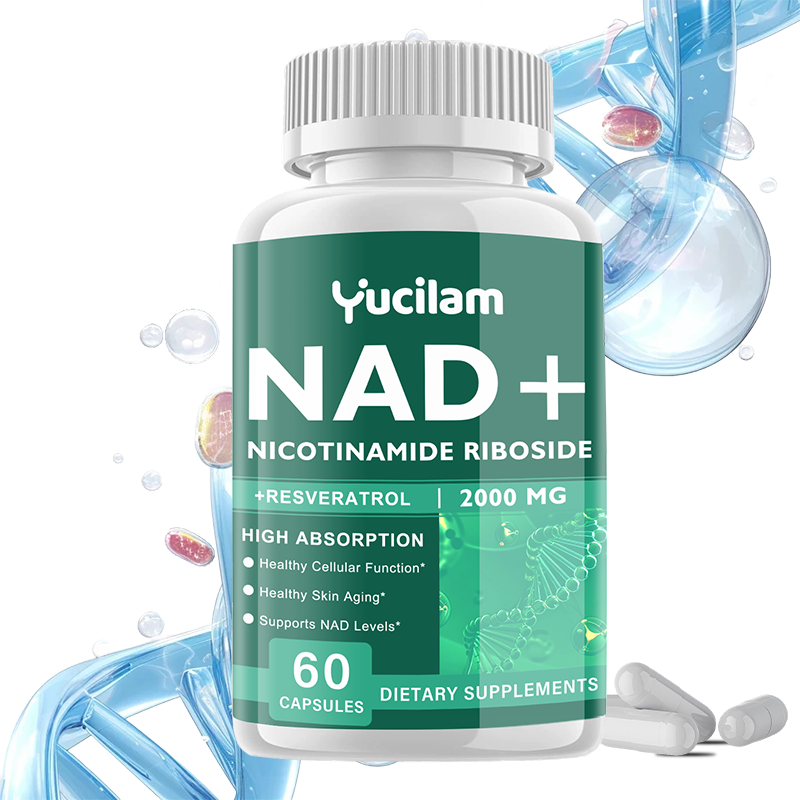 Resveratrol Capsule Anti Aging - NAD+ Resveratrol Supplement - Anti-Aging, Energy
