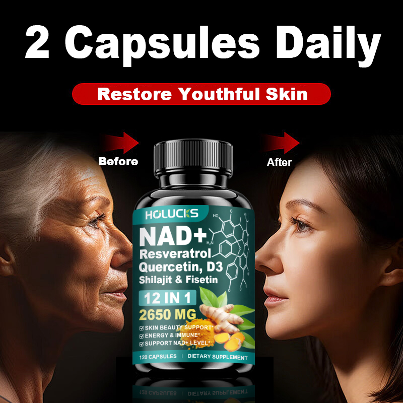 Pure Anti-Aging NAD+ Capsules, - Resveratrol Capsule Anti Aging recension och pris