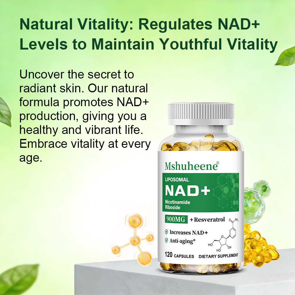 NAD+ Booster Capsules with Que - Resveratrol Capsule Anti Aging recension och pris