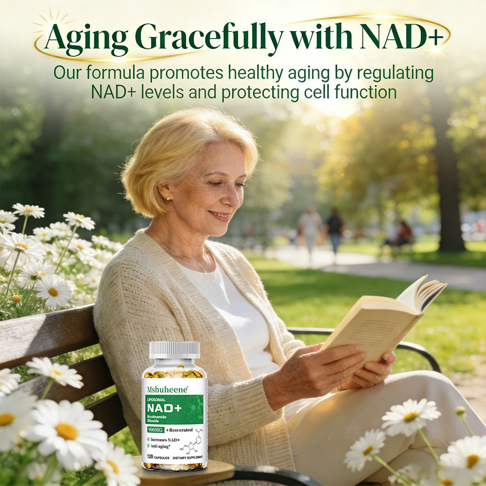 NAD+ Booster Capsules with Que - Resveratrol Capsule Anti Aging recension och pris