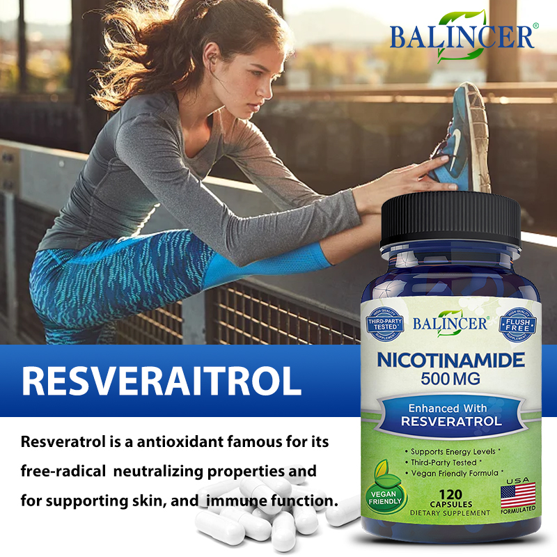 Nicotinamide with Resveratrol  - Resveratrol Capsule Anti Aging recension och pris