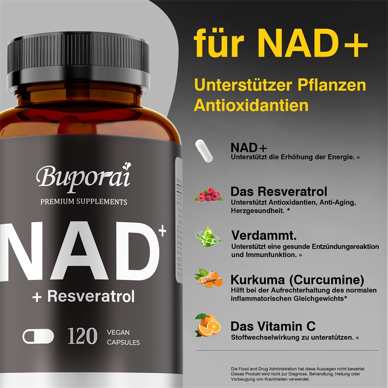 NAD+ Supplements - Anti-aging, - Resveratrol Capsule Anti Aging recension och pris
