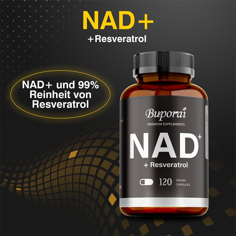 NAD+ Supplements - Anti-aging, - Resveratrol Capsule Anti Aging recension och pris