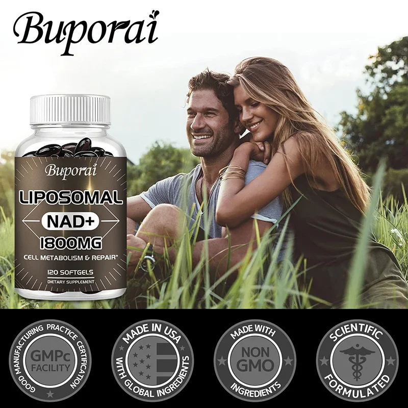 Liposomal NAD Supplement - wit - Resveratrol Capsule Anti Aging recension och pris