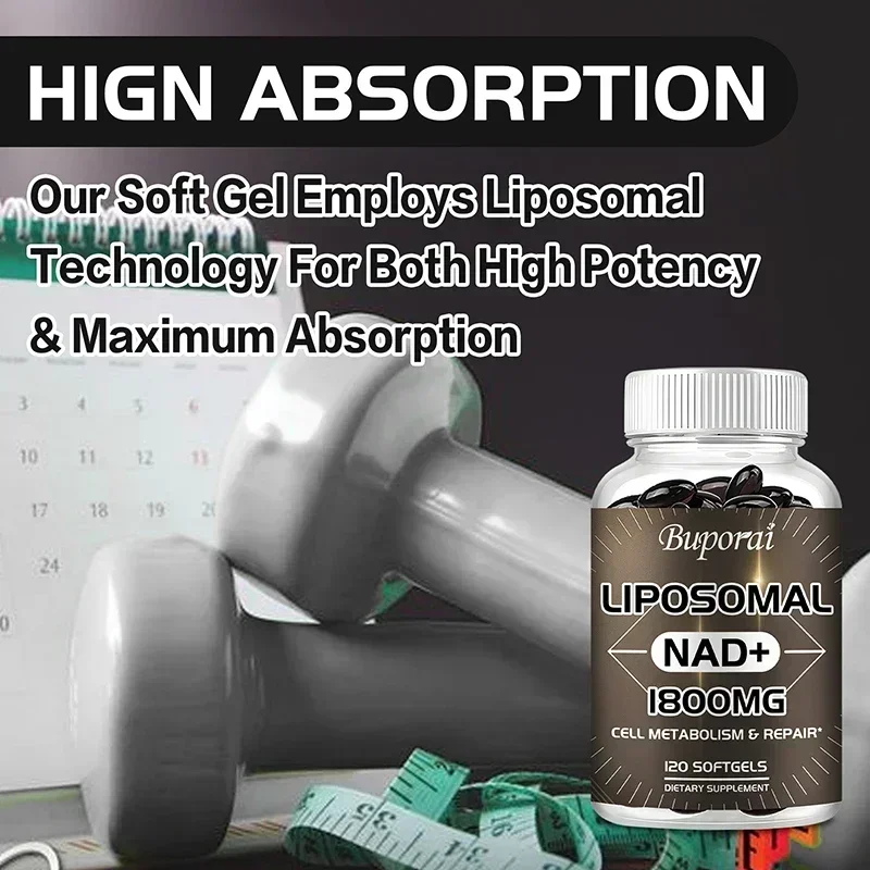 Liposomal NAD Supplement - wit - Resveratrol Capsule Anti Aging recension och pris