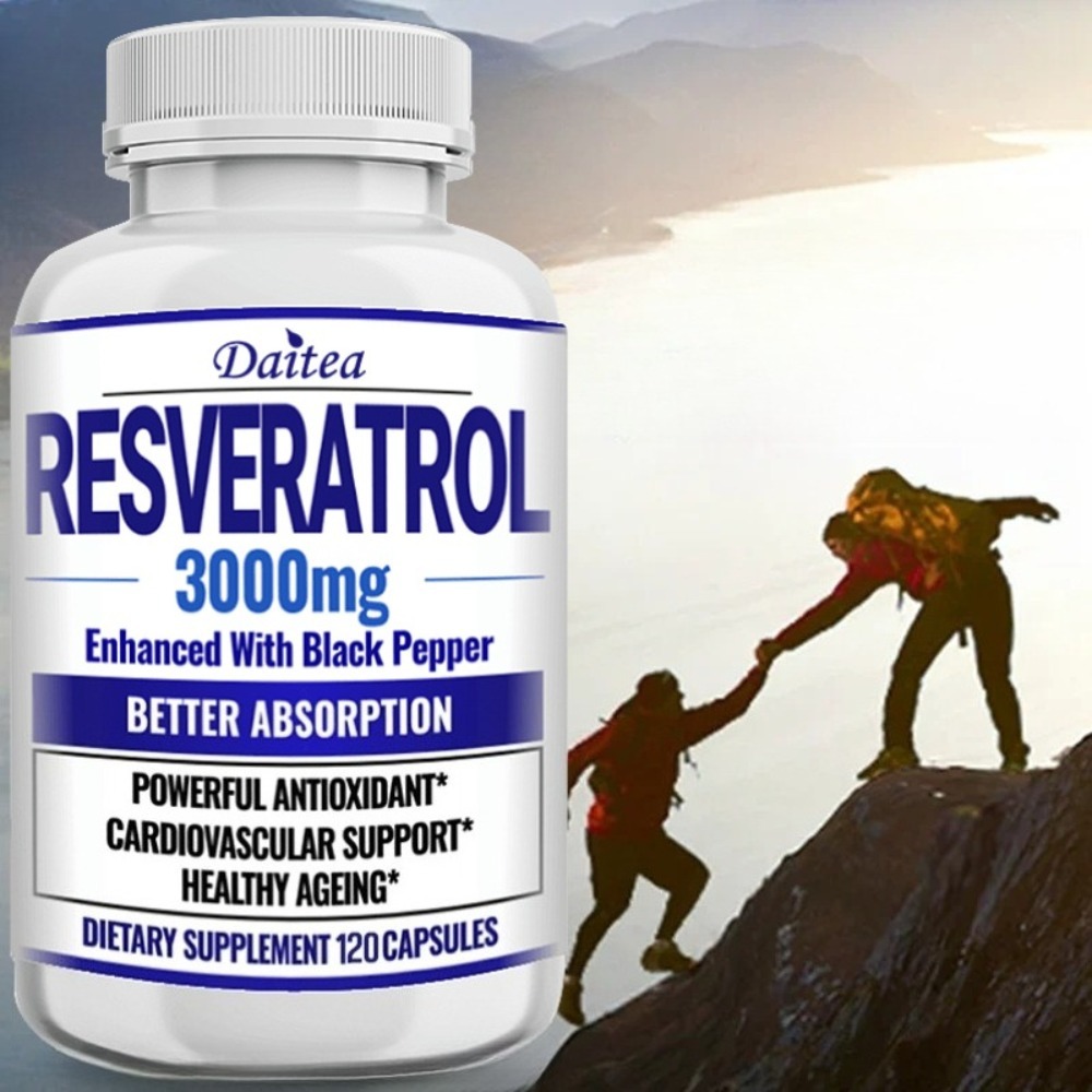 Resveratrol Supplement Capsule - Resveratrol Capsule Anti Aging recension och pris