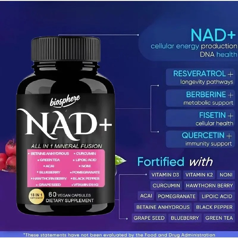 NAD supplement  nicotinamide n - Resveratrol Capsule Anti Aging recension och pris