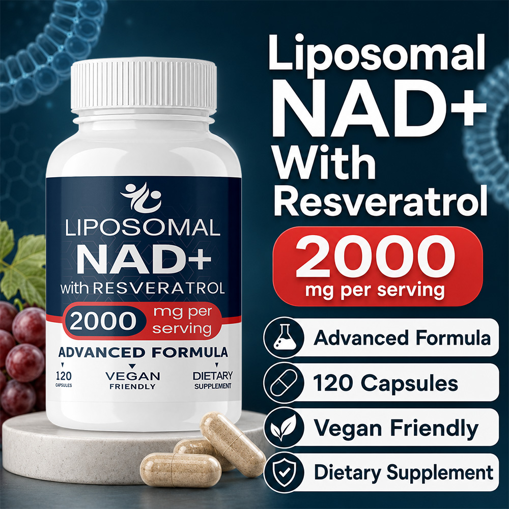 Liposomal Nad+supplement with  - Resveratrol Capsule Anti Aging recension och pris