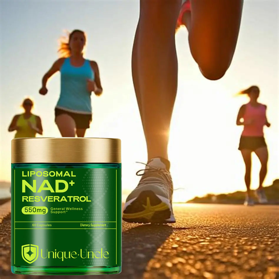 Liposomal NAD+ Supplement 550m - Resveratrol Capsule Anti Aging recension och pris
